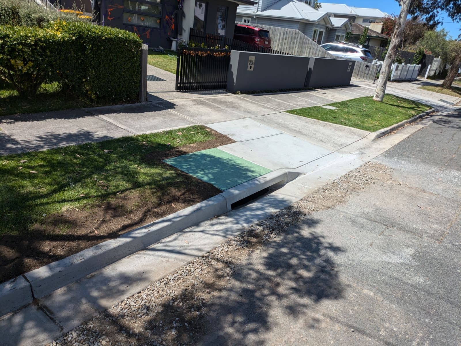 Layback & drainage