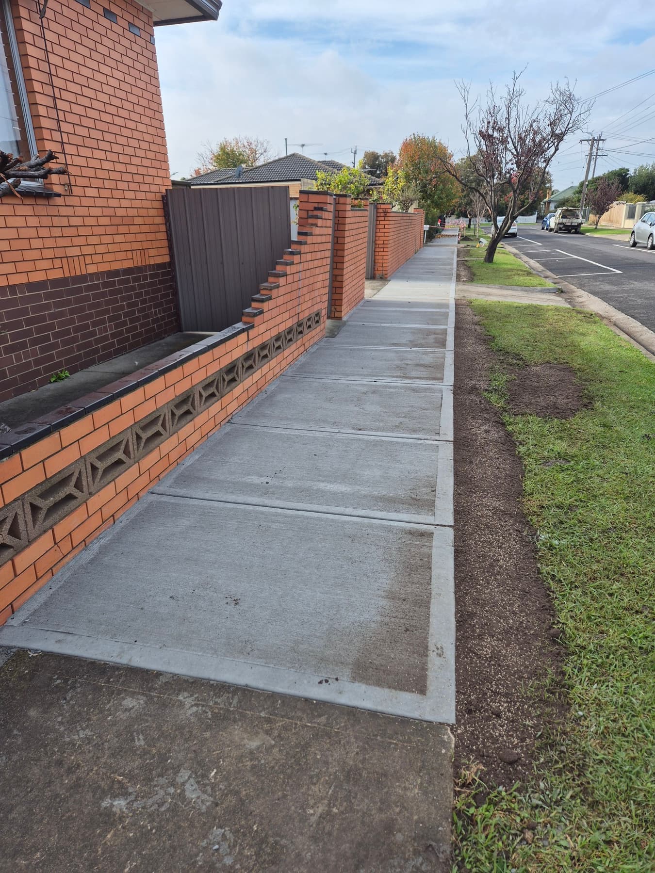 Footpath renewal